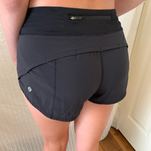 lululemon athletica Pants - Lululemon speed up shorts in black
